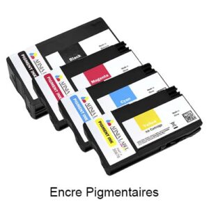 Cartouches encres CMYK pigment pour Afinia L502