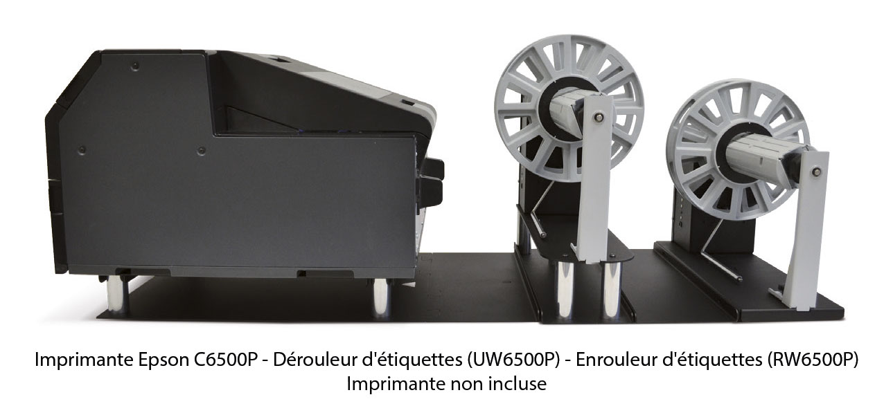 Dérouleur et enrouleur d'étiquettes pour Epson C6500P