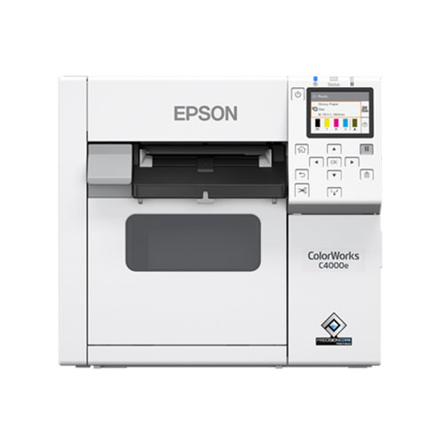 Imprimante d'étiquettes Epson ColorWorks C4000e vue face