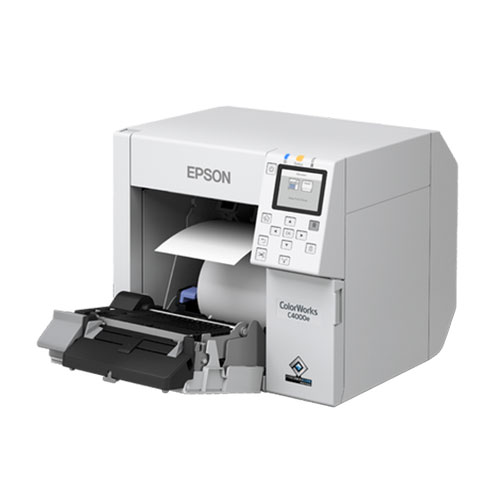 Imprimante d'étiquettes Epson ColorWorks C4000e vue interrieur