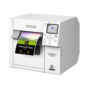 Imprimante d'étiquettes Epson ColorWorks C4000e vue gauche