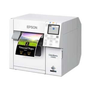Imprimante d'étiquettes Epson ColorWorks C4000e vue gauche