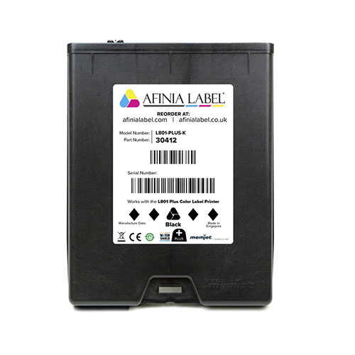 Encre Noir pour imprimante d'étiquettes Afinia L801
