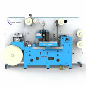 Découppe d'étiquettes Rotatif et Semi Rotatif Lemorau Smart-L
